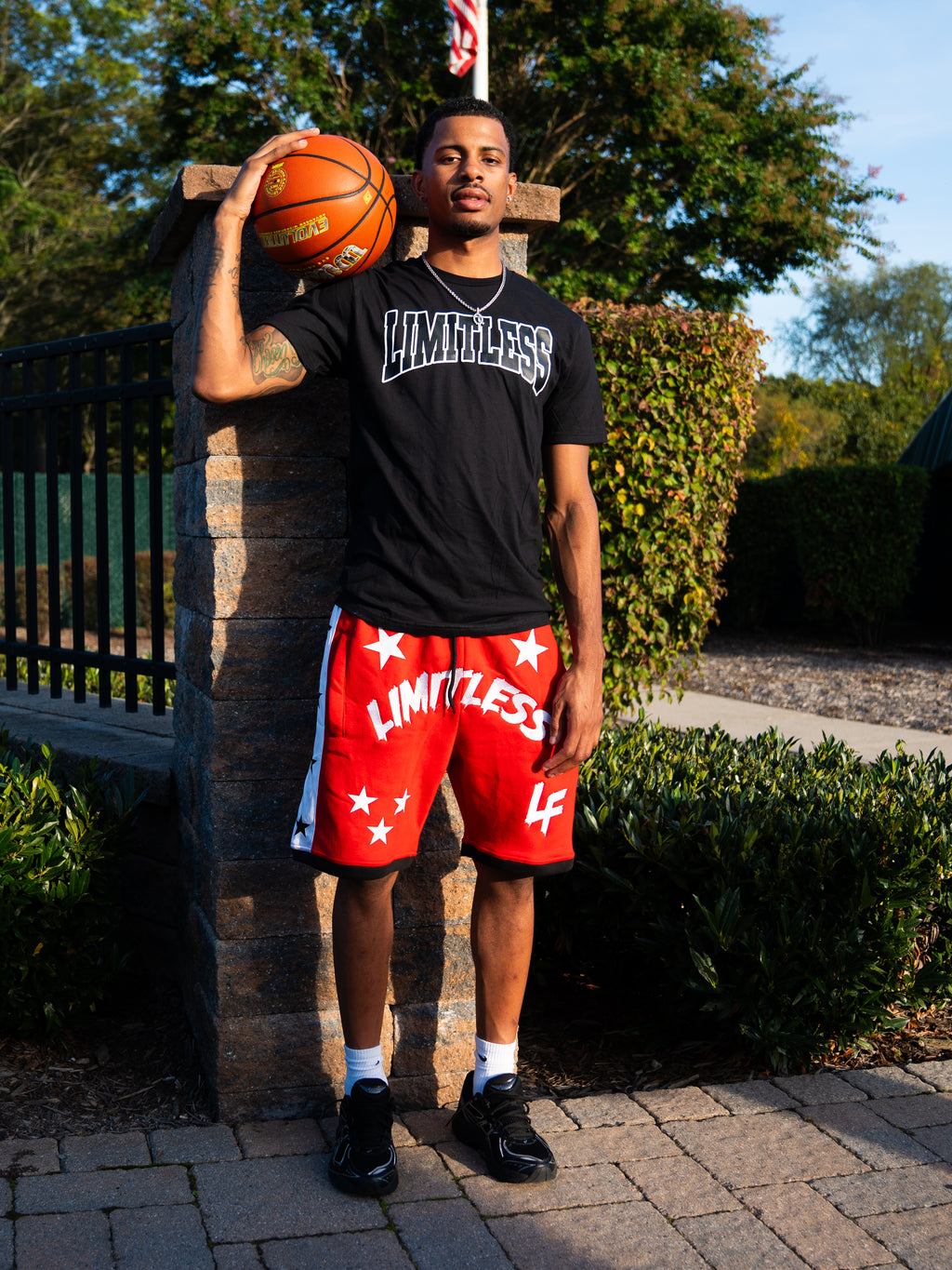 Red Limitless Shorts